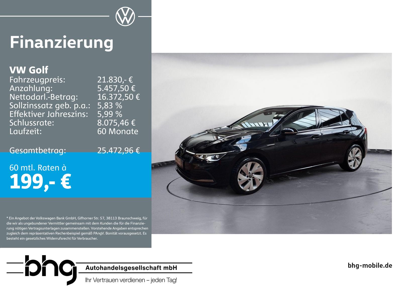 Volkswagen Golf Style 1.5 TSI 6-Gang *APP-CONNECT*KAMERA*LE