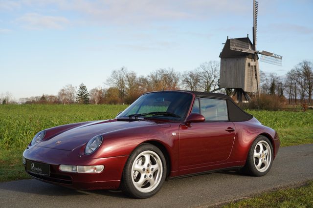 Porsche 993 C4 Cabrio*deutsch*72.000,- b.Porsche*Mot.neu