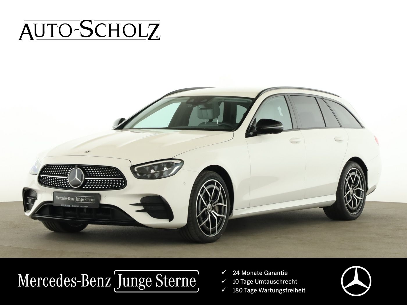 MERCEDES-BENZ E 400 d 4M T AMG+NIGHT+ABC+DISTR PLUS+STANDHEIZ+