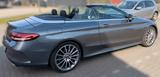 Mercedes-Benz C 300 Cabrio, AMG-Line, Multibeam-LED - Mercedes-Benz: Grau, Teilleder, Cabrio