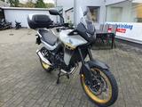 Honda XL750 Transalp mit Top-Case und Hauptständer - TRANSALP