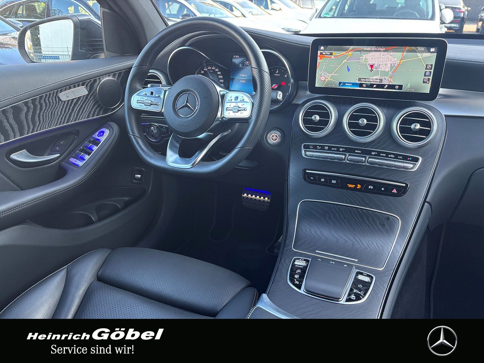 Fahrzeugabbildung Mercedes-Benz GLC 400 d 4M Coupé*AMG*AHK*SCHIEBEDACH*AMBIENTEB