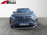 Toyota RAV4 2.5 4x2 Hybrid Teamplayer *SHZ LHZ KAMERA* - mit Hybrid-Antrieb: Grau, Lederlenkrad