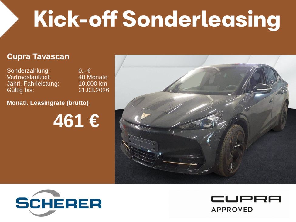 Cupra Tavascan VZ Wärmepumpe Navi HuD SHZ 360°