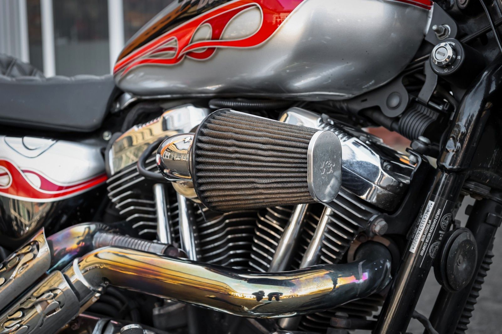Fahrzeugabbildung Harley-Davidson XL1200L Cafe Racer Umbau -BSL 200er  Heckumbau--