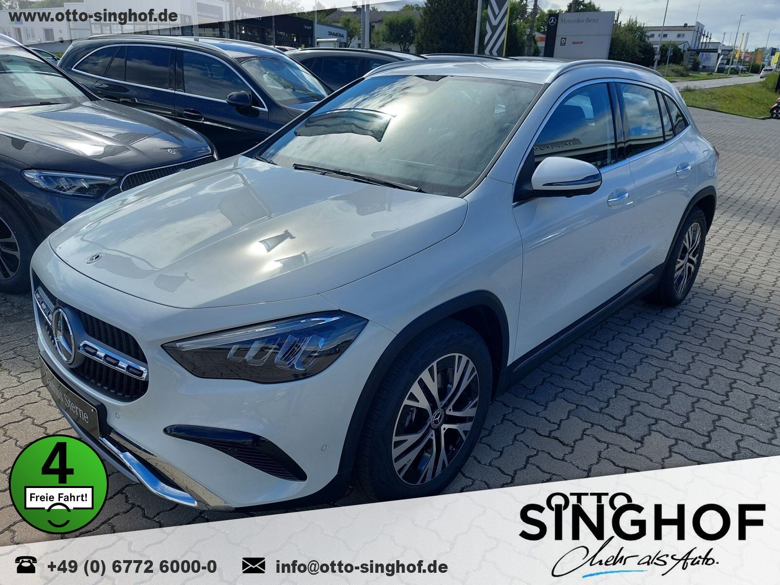 Fahrzeugabbildung Mercedes-Benz GLA 200 Progressive +AHK+360°+Distronic+TOTW+LED