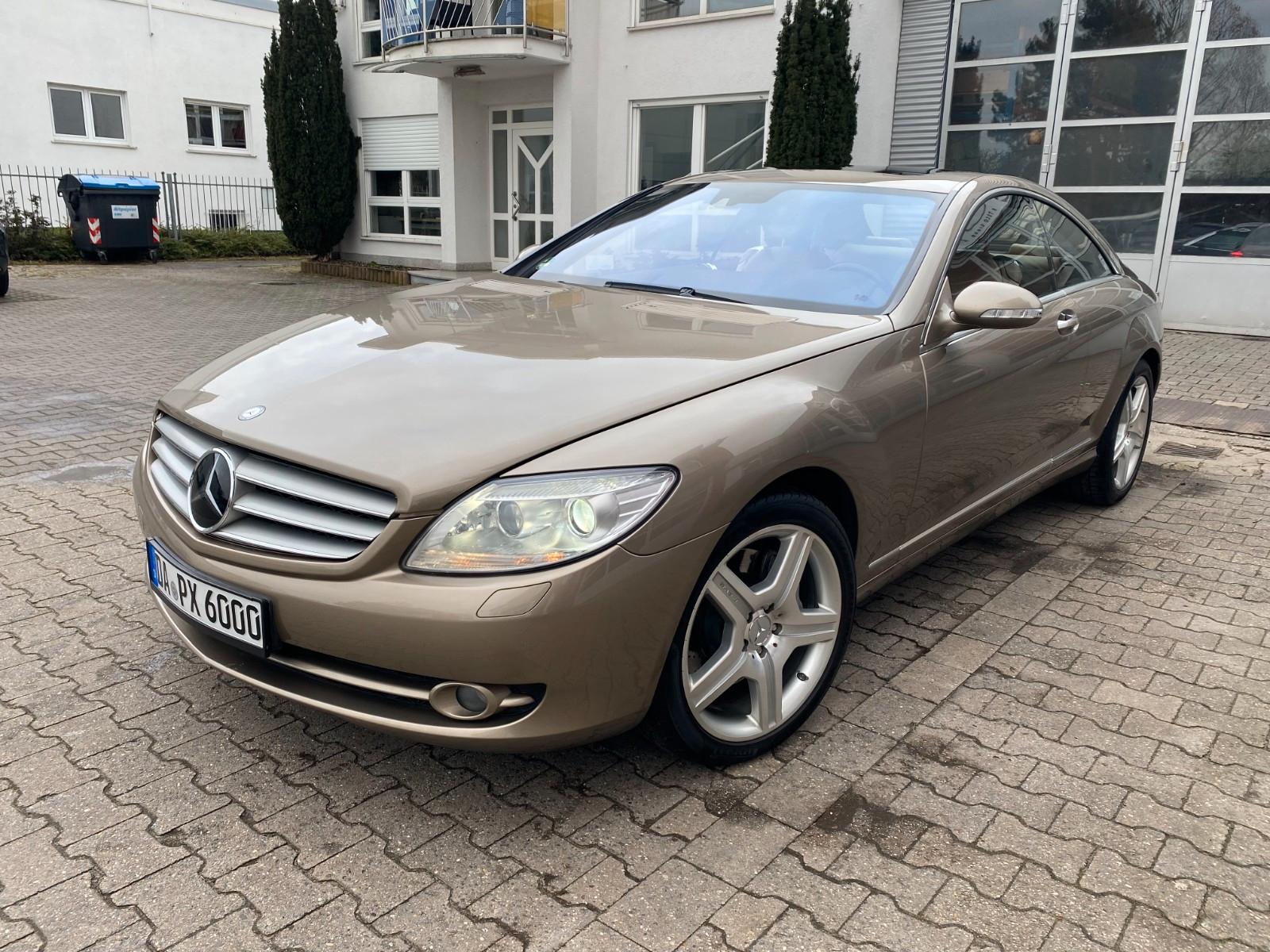 Mercedes-Benz CL 500/MB Scheckheft/Top History/Alcantara