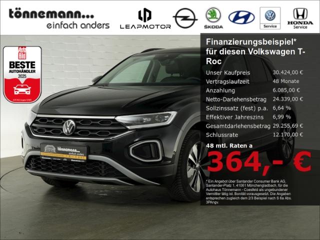 Volkswagen T-Roc GOAL TSI DSG+AHK+SITZ-/LENKRADHEIZUNG+PARK