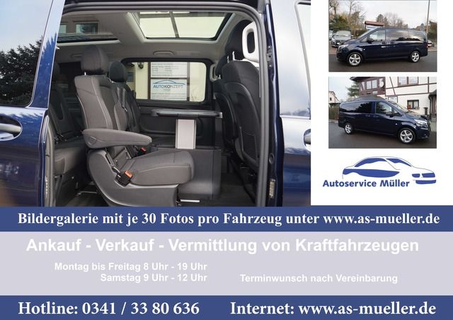 Mercedes-Benz Vito Tourer P.Dach-Bett-S.Heiz.-AHK-Kamera-LED