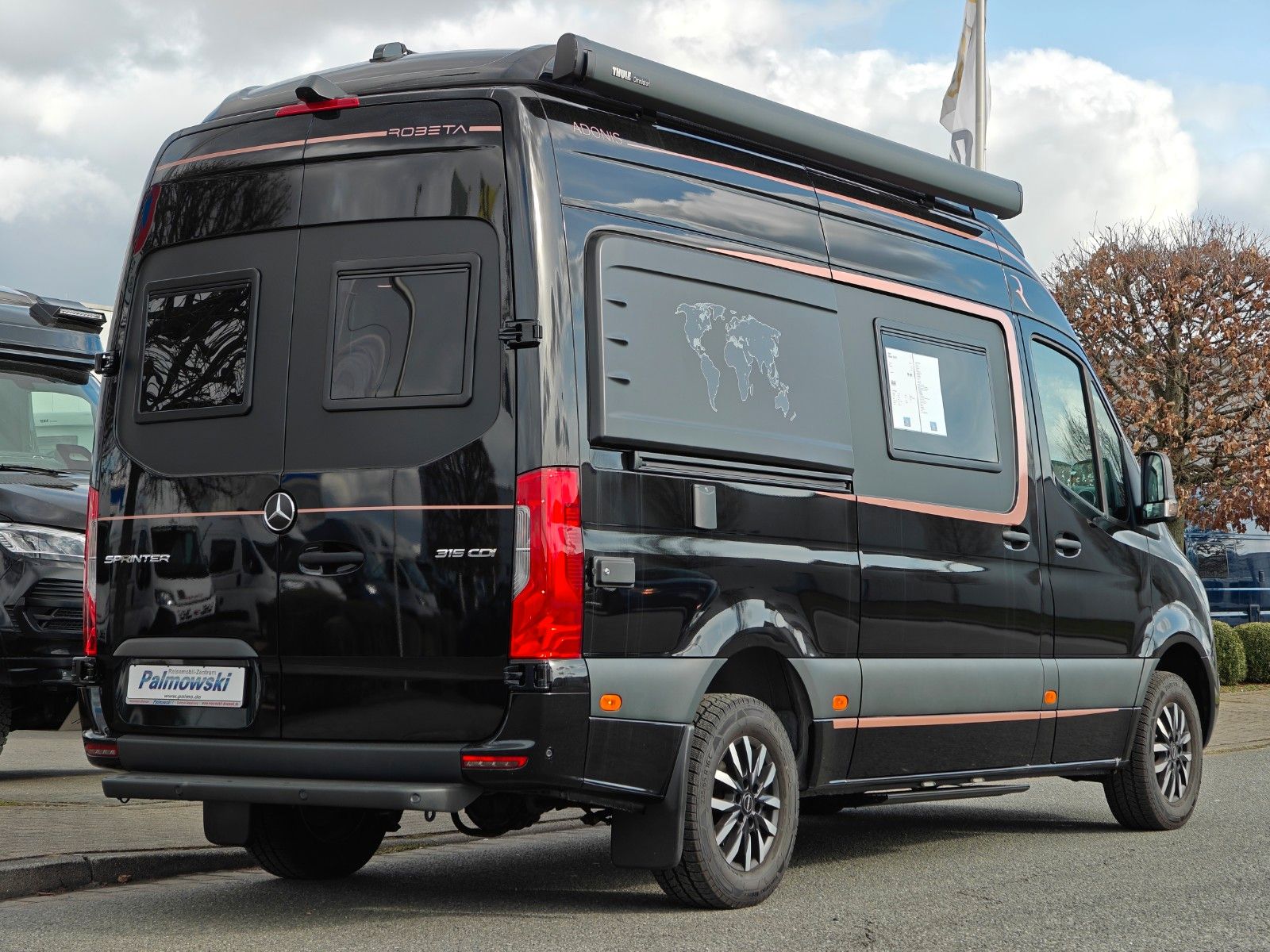 Fahrzeugabbildung Robeta Adonis - Luxus Campervan mit Aufstelldach