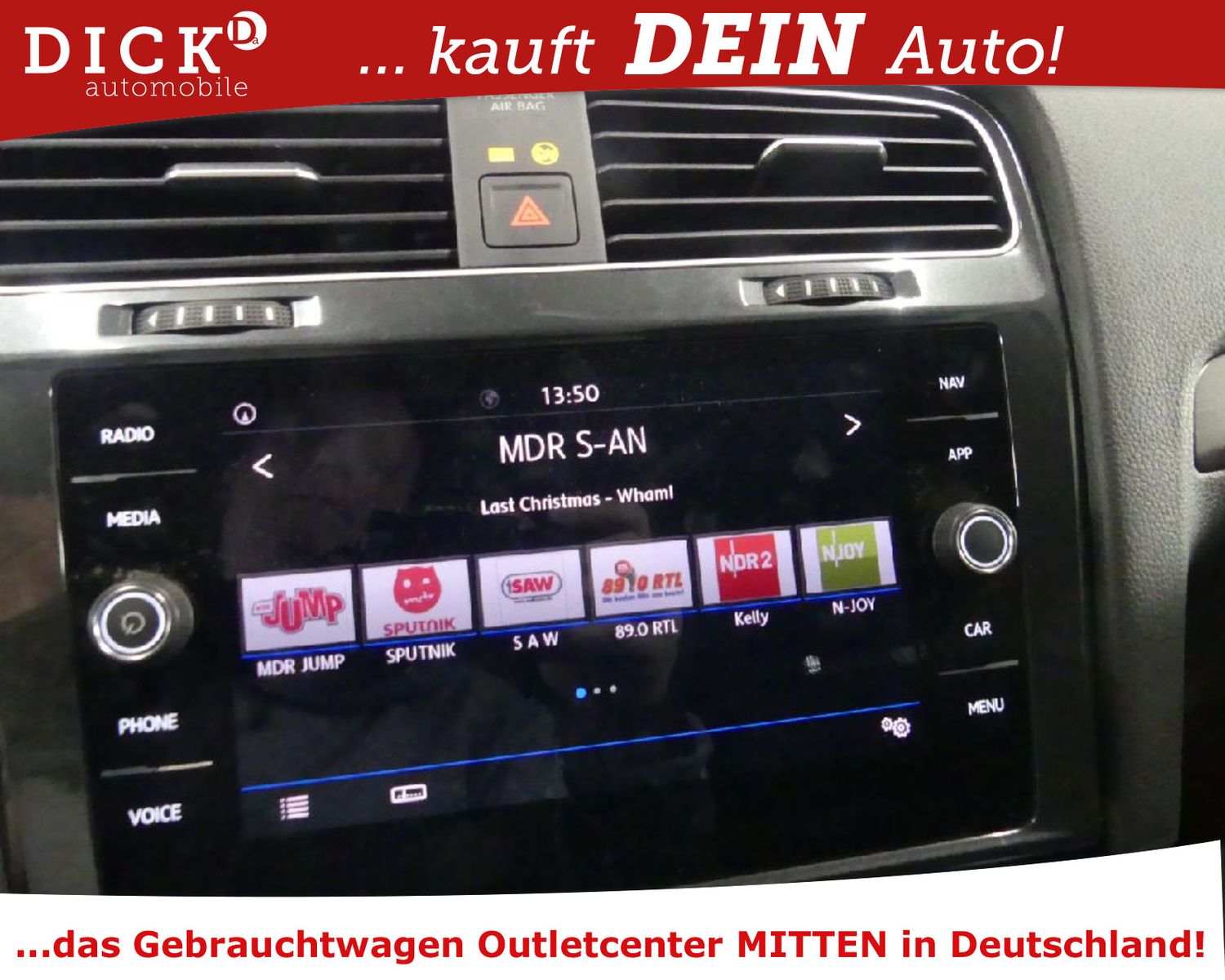 Fahrzeugabbildung Volkswagen Golf VII V 1.6d Comfortline ACC/NAVI/STANDHZ/8Fa