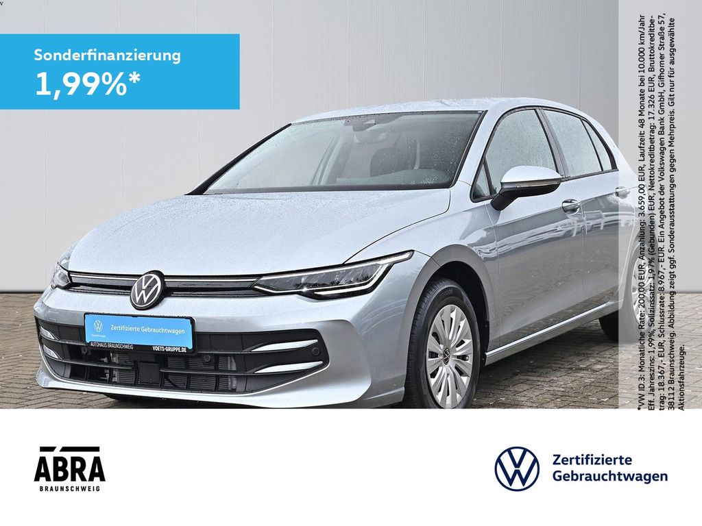 Volkswagen Golf VIII 1.5 TSI LED+LANE+ACC+PDC+APP+DAB+