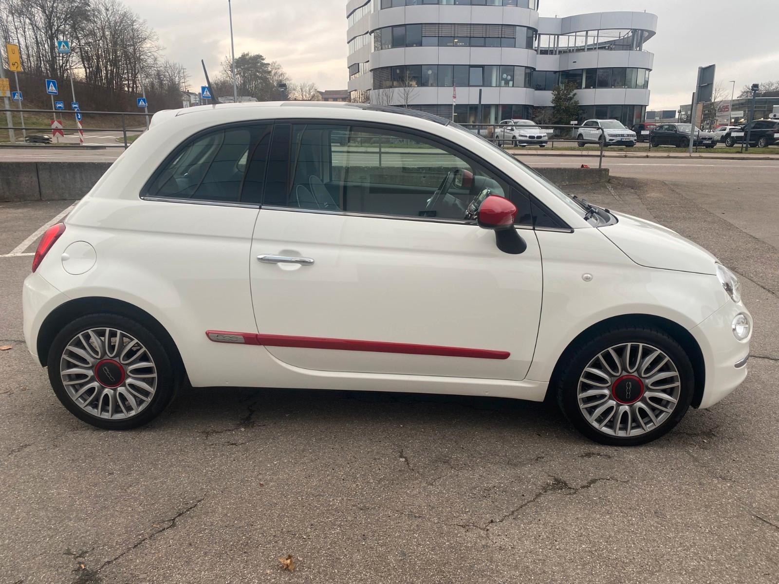 Fiat 500 Lounge 1.2-KLIMAAUTOMATIK-1.HAND-PANO-EURO 6