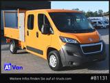 Peugeot Boxer Pritsche Doka, 7 Sitzer, Werkzeugkasten  - Peugeot Doppelkabine