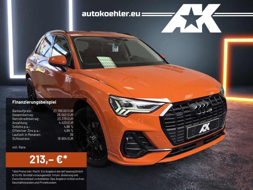 Audi Q3 45 TFSI quattro S line DSP-Sound 360° Matrix foto 1
