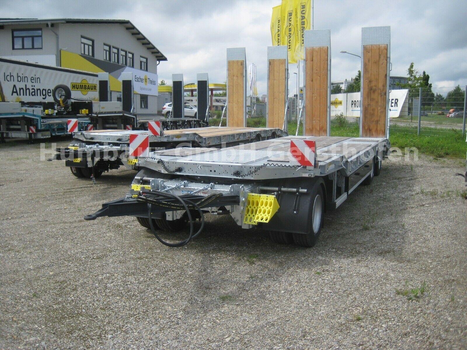 Humbaur 3-A-Tieflader, Luftfederung, Verzinkt, 3-M Paket