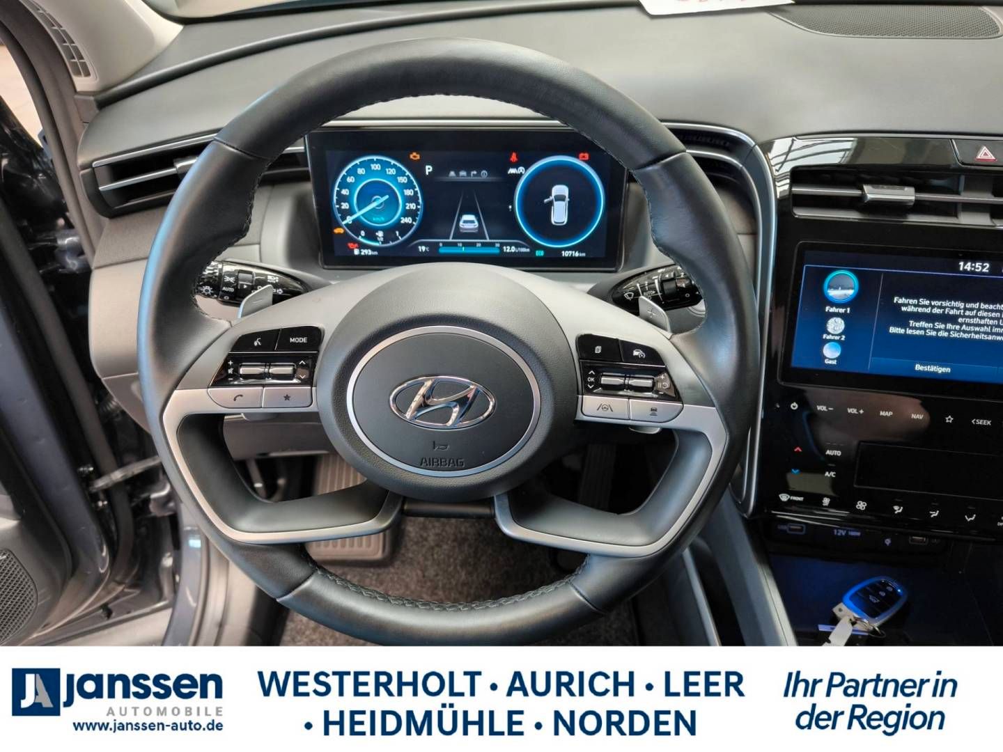 Fahrzeugabbildung Hyundai TUCSON 1.6 GDI Turbo 150PS (+48V) 7-DCT 2WD TREN