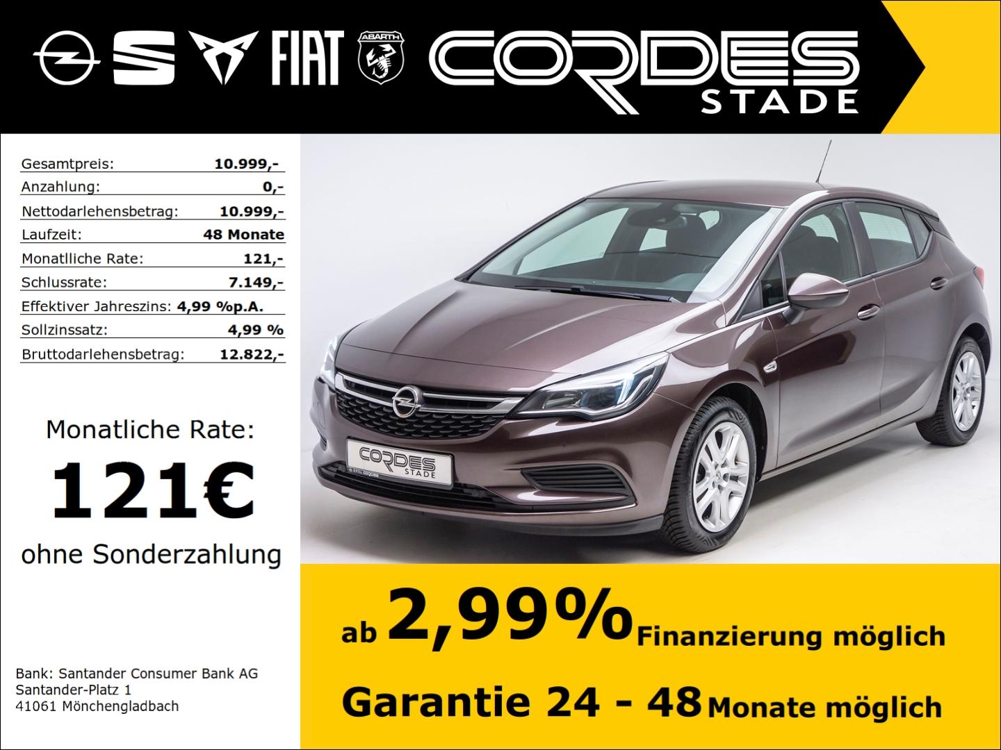 Opel Astra K Edition  AHK Allwetter PDC Freisprech (6