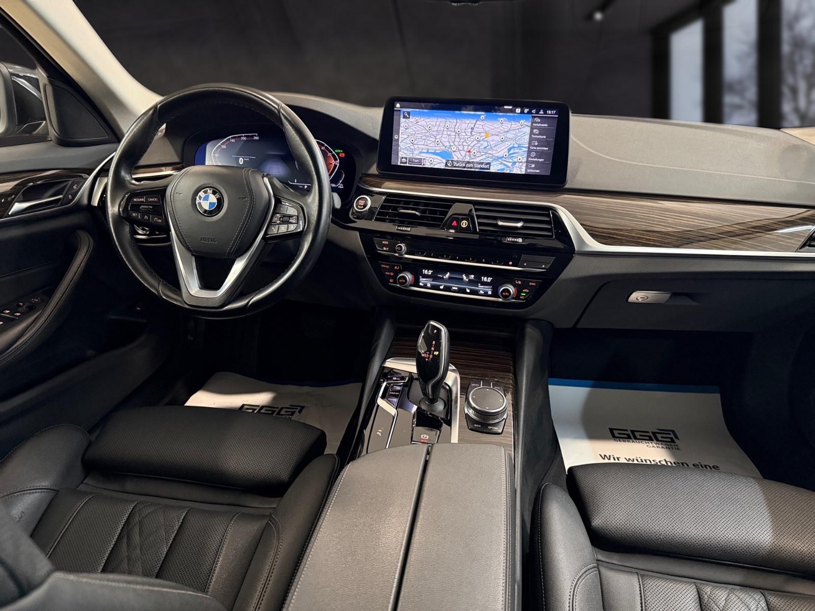 BMW 520 d Touring Steptronic*LED*Navi*Leder*1 Hand, миниатюра 13