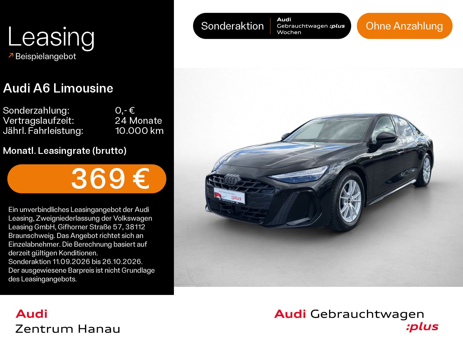 Audi A6 Limousine TFSI S-LINE*MATRIX*HUD*AHK*B&O*SHZ*