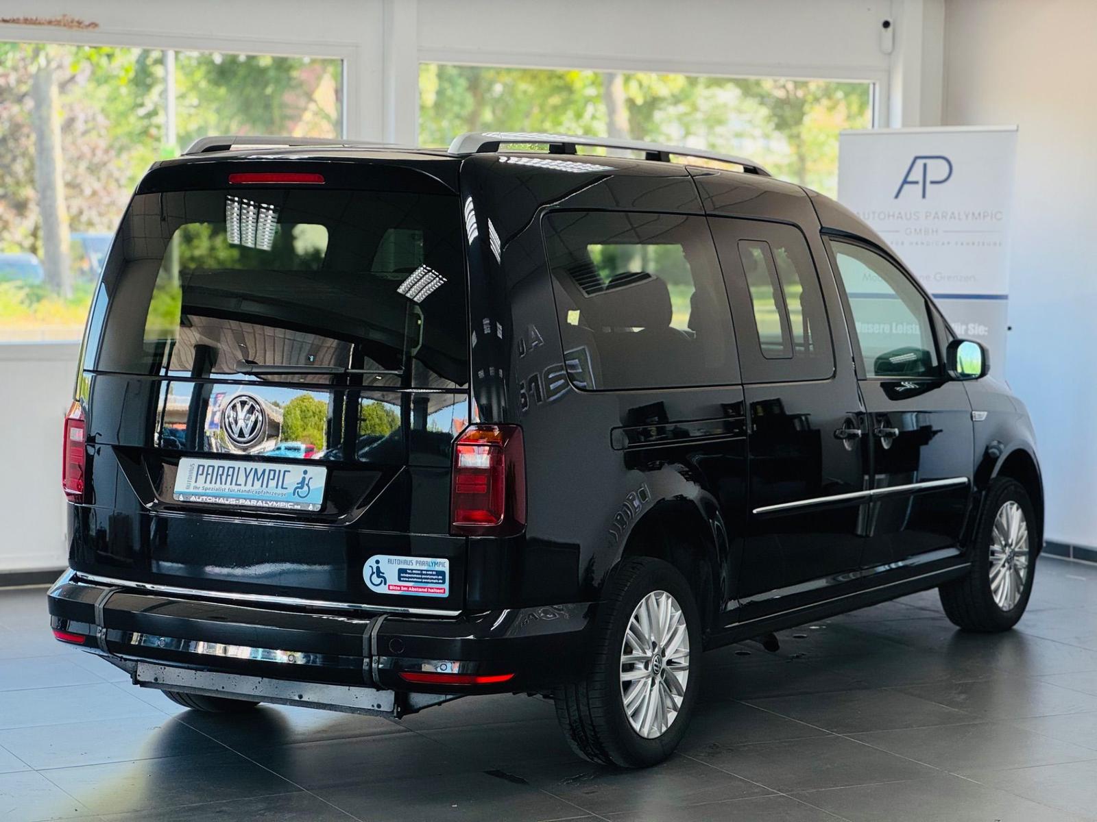 Volkswagen Caddy Maxi DSG Highline Rollstuhlgerecht-Rampe