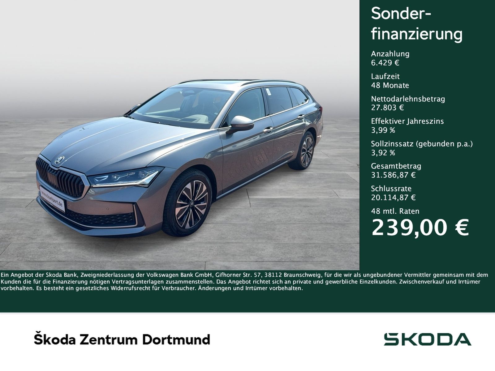 Skoda Superb Combi 2.0 SELECTION PANO AHK CAM HEAD-UP