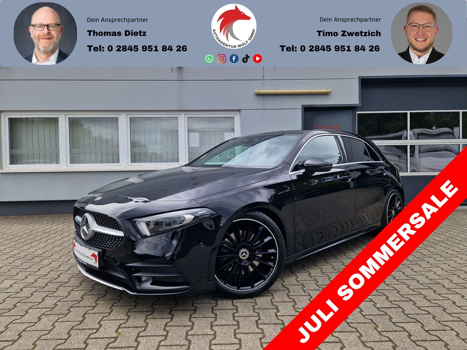 MERCEDES-BENZ A 220 AMG Line *R-Kamera*Standheizung