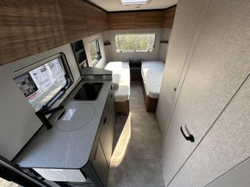 HYMER  ERIBA  HYMERCAR Eriba Novaline 495 GFKFahrradtrgBATTERAMBIENT