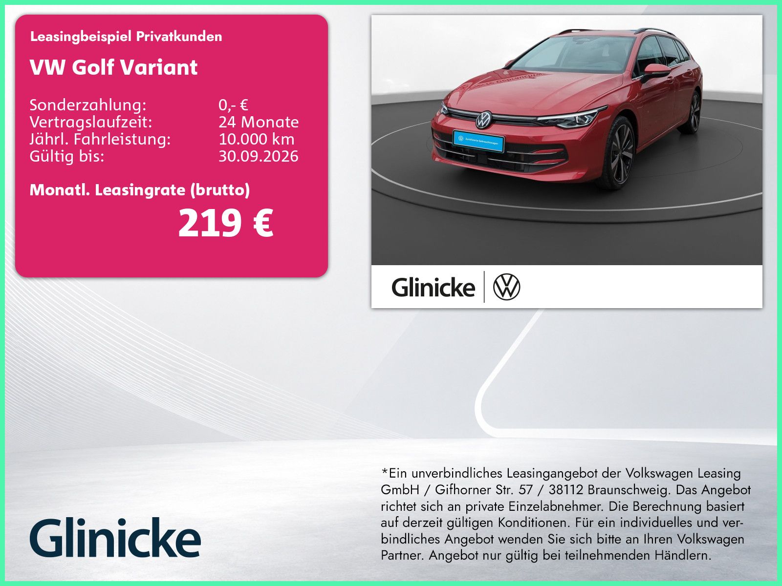 Volkswagen Golf VIII Variant 1.5 TSI Style AHK Matrix H&K