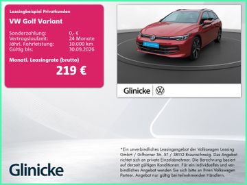Volkswagen Golf VIII Variant 1.5 TSI Style AHK Matrix H&K