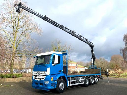 Mercedes-Benz AROCS 3240 8X4 - HIAB CRANE XS 166-E5 HIPRO OPEN
