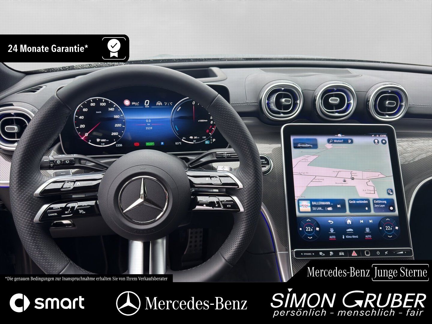 Fahrzeugabbildung Mercedes-Benz C 300 Te AMG Pano Burm HUD Sitzklima Massage AHK