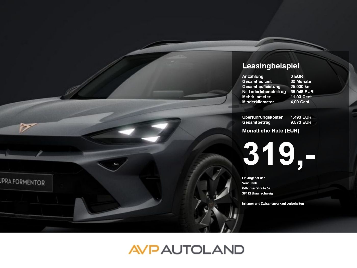 Cupra Formentor 1.5 TSI