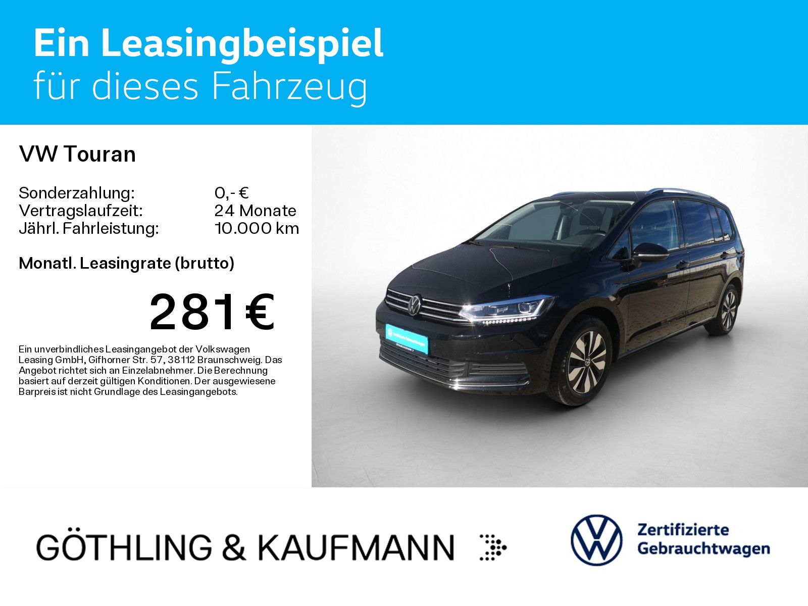 Volkswagen Touran 2.0 TDI DSG GOAL*7SITZER*IQ.LIGHT*AHK*SHZ imagem 2