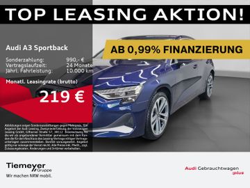 Audi Leasingangebot: Audi A3 Sportback 35 TDI ADVANCED LED NAVI KAMERA ASS