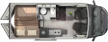 HYMER  ERIBA  HYMERCAR Redwood 600 Sport Schlafdach Autarkie