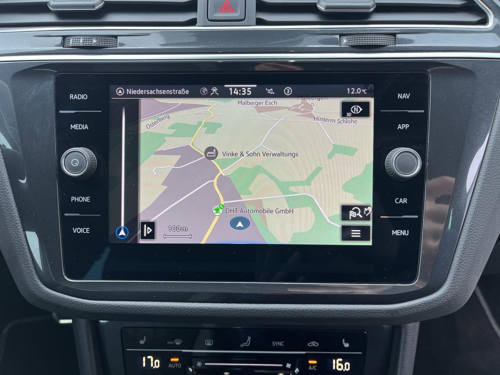 Volkswagen Tiguan 1.5 TSI DSG R-Line Navi LED PDC LM Tempo, миниатюра 10
