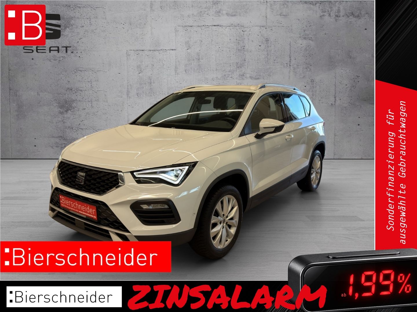 Seat Ateca 1.5 TSI DSG Style Navi ACC Kamera eHeck Le