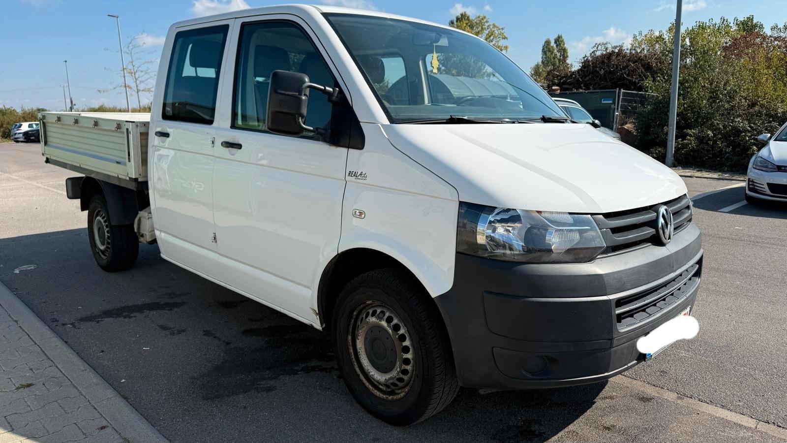 Volkswagen T5 Transporter Pritsche Doppelkabine/KLIMA/AHK