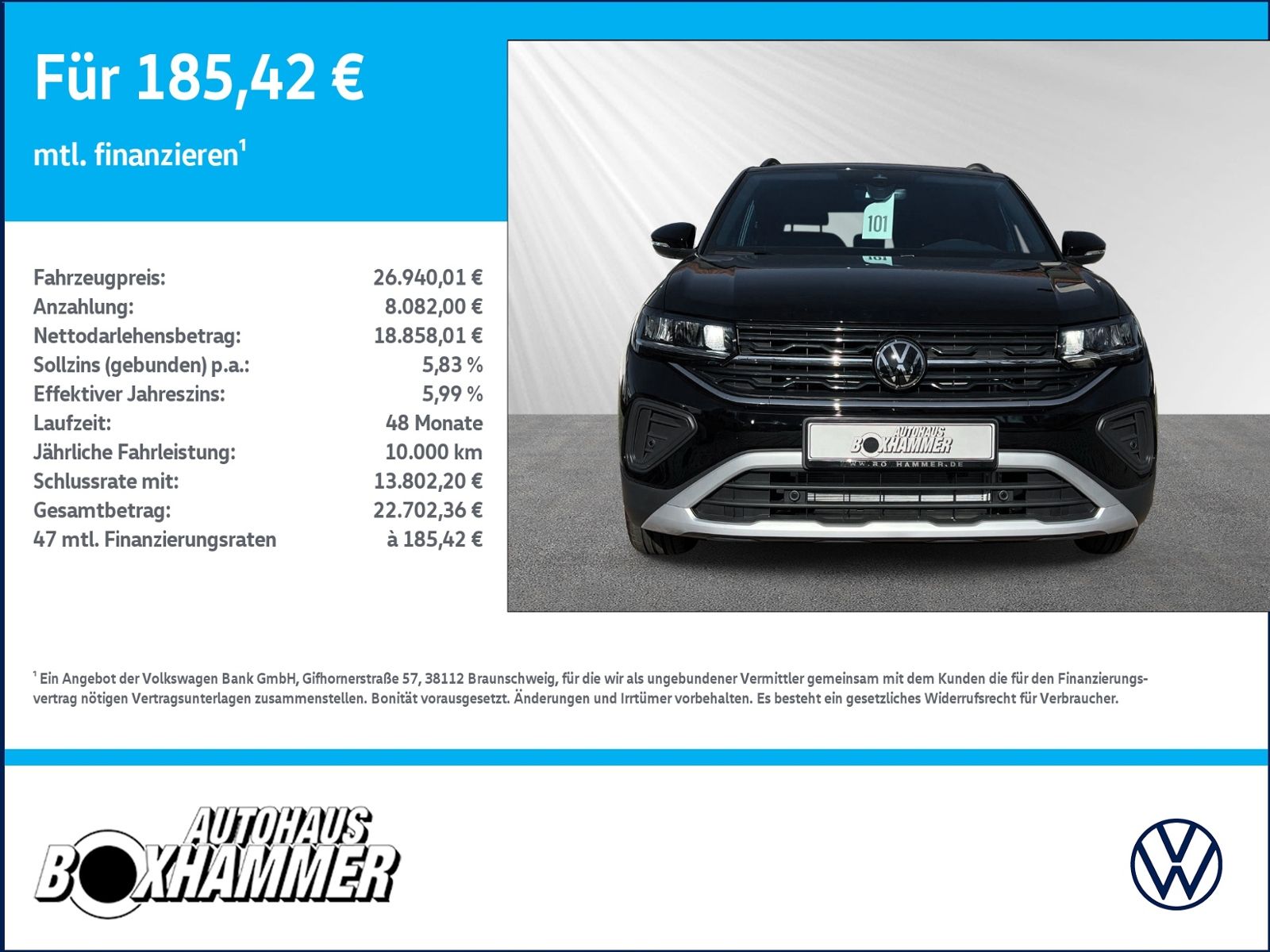 Volkswagen T-Cross 1.0 TSI DSG Goal NAVI RÜCK.KAM SIDE.ASSI foto 3