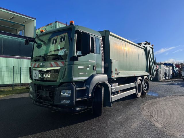 MAN TGS 28.320/HS/EURO 6/HECKLADER/GERMAN TRUCK