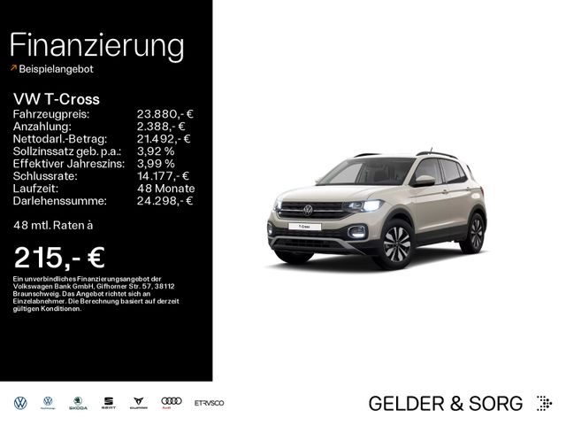 Volkswagen T-Cross Move 1.0 TSI RFK*Navi*DAB+*AHK*ACC