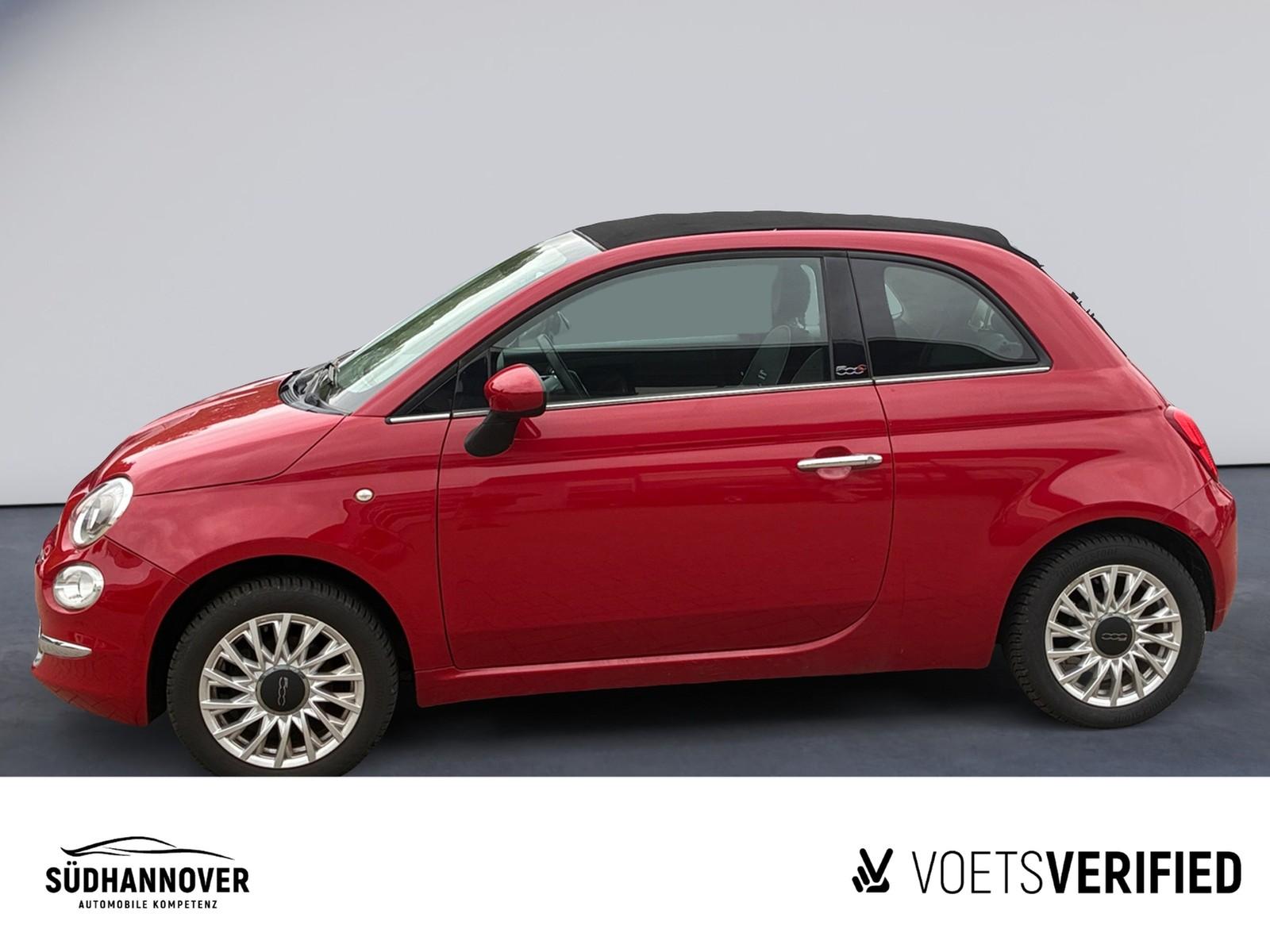 Fiat 500 C 1.2 8V Dualogic Lounge PDC+Klima+Freisprec