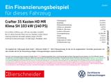 Volkswagen Crafter 35 Kasten HD MR Klima SH PDC Facelift - Volkswagen Abschleppwagen Crafter