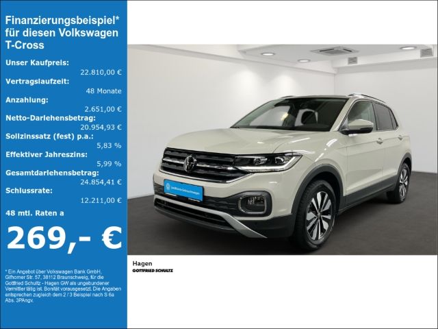 Volkswagen T-Cross 1.0 TSI DSG LED NAV ACC SHZ Move