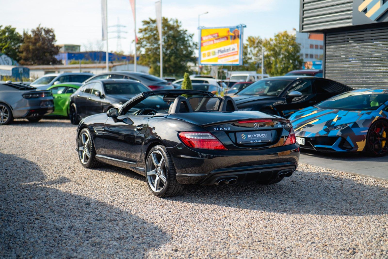 Fahrzeugabbildung Mercedes-Benz SLK 55 V8 AMG Roadster Carbon | Service NEU