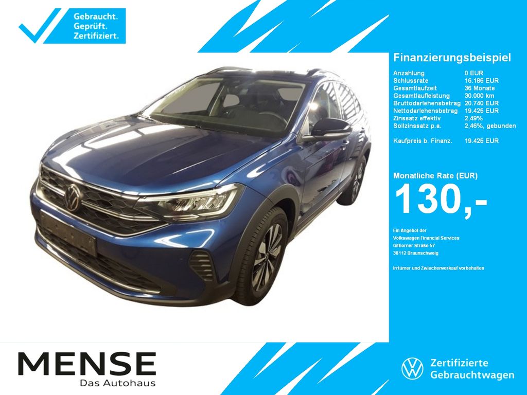Volkswagen Taigo 1.0 TSI Goal CarPlay ACC LED VirtualCP PDC