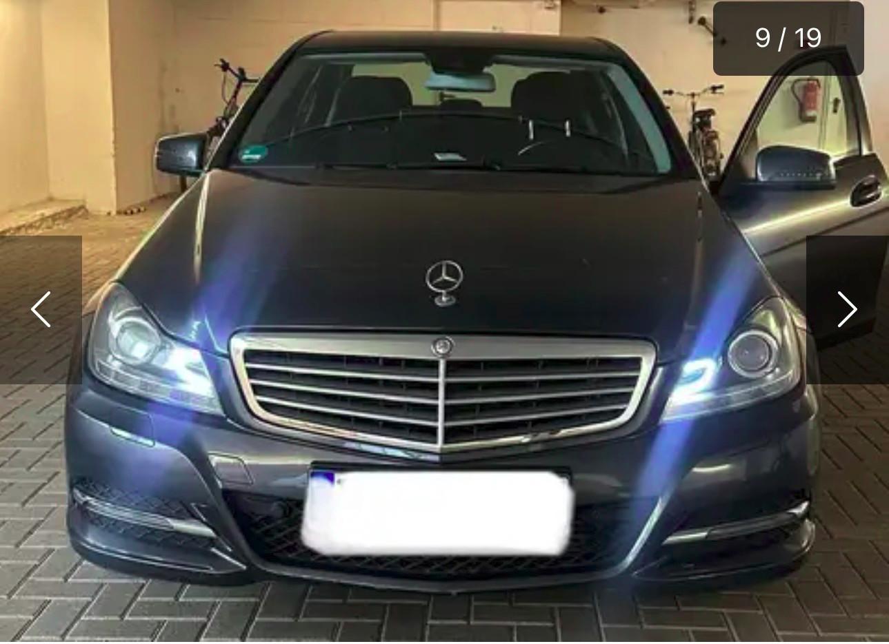 Mercedes-Benz CL 220 in Antharzit Schwarz , TÜV bis 04.2028
