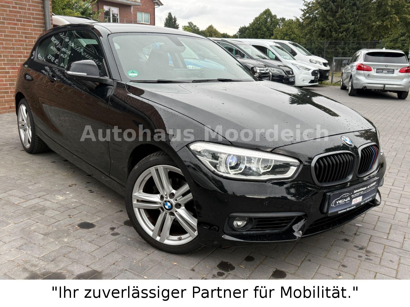 BMW 118 d Advantage 2.Hand M-Sport Navi LED TÜV NEU