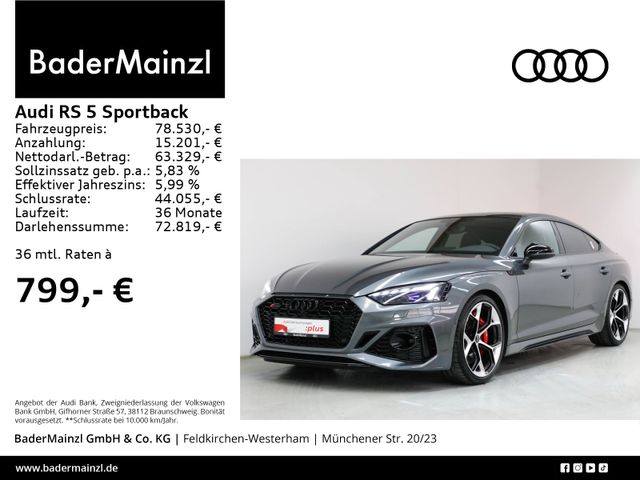 Audi RS 5 Sportback Competition Pano Matrix 360° ACC